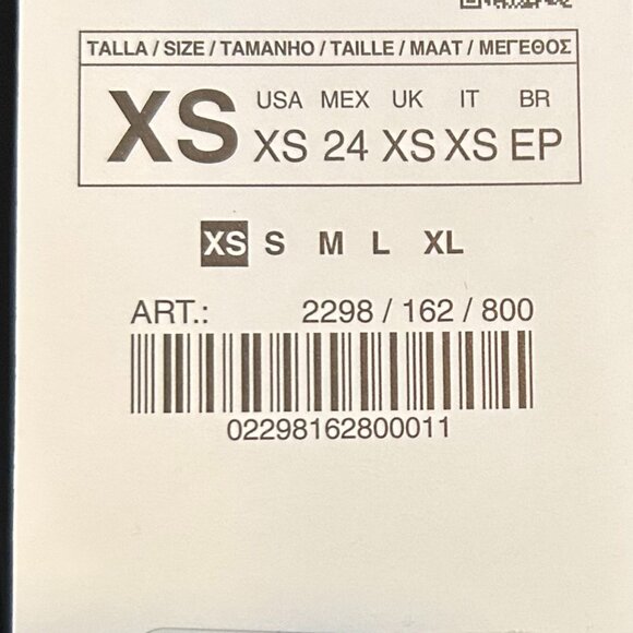 Zara Pleated Chiffon Top – Fun & Flowy Vibes Sz XS-NWT - Picture 9 of 9